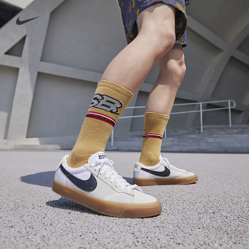 NIKE耐克SB Blazer Zoom男鞋运动鞋休闲鞋子低帮板鞋滑板鞋DC7695