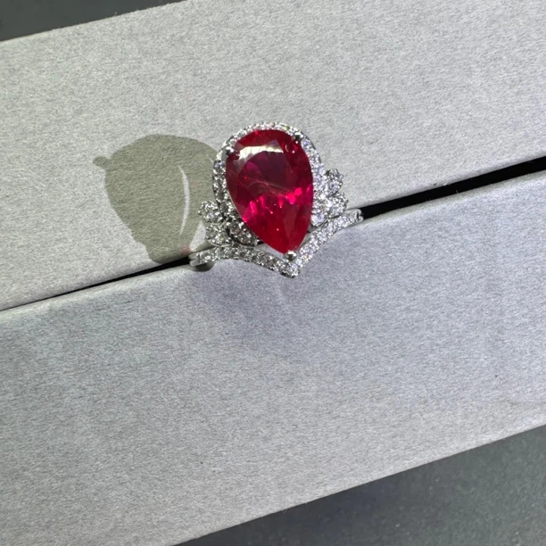 e02j 法★红/蓝【baby同款】国际展入围DIY配件戒指