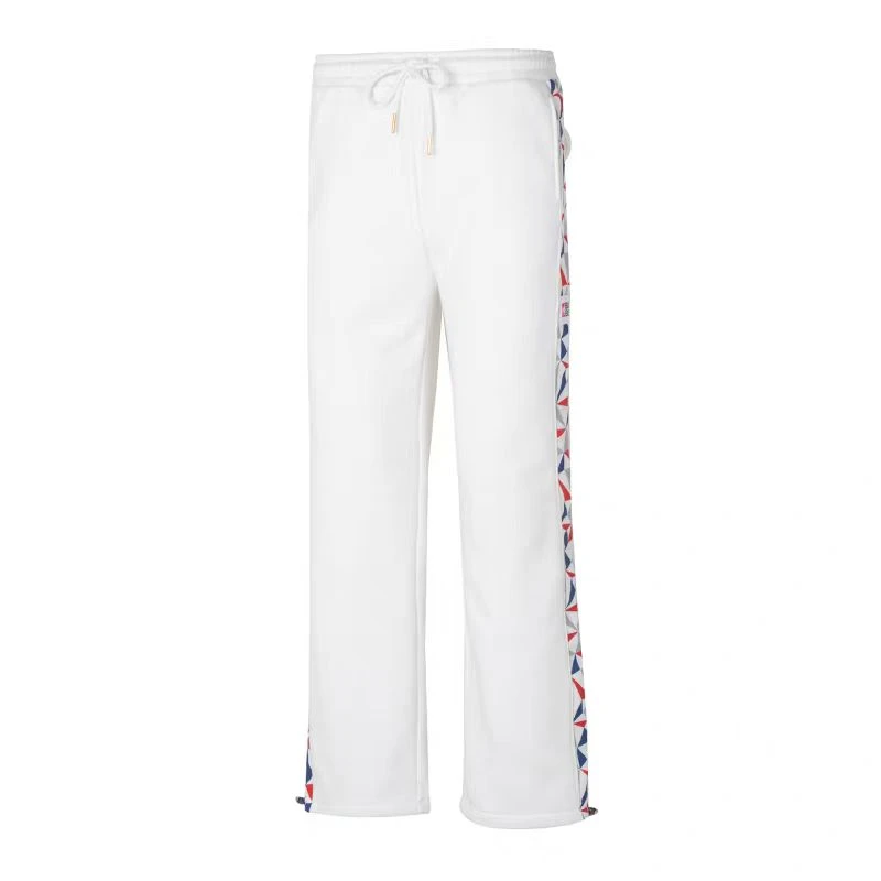 【苏薇】万花筒运动裤加绒保暖宽松休闲裤直筒休闲裤 202567