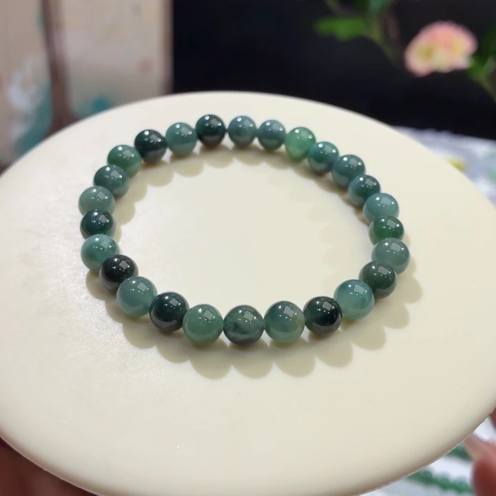 翡翠未镶嵌手链卡7.2福利款
