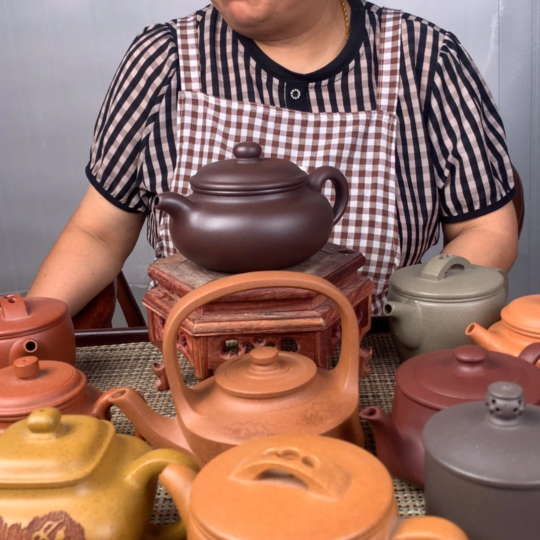 飘***飒茶壶紫砂宜兴紫砂壶茶壶原矿紫砂壶