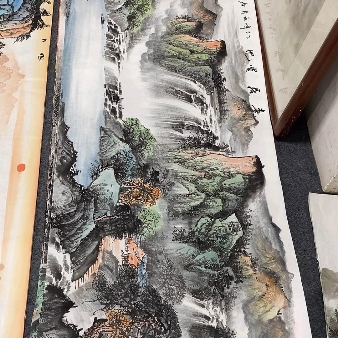 罗***哥国画画画真的画画画