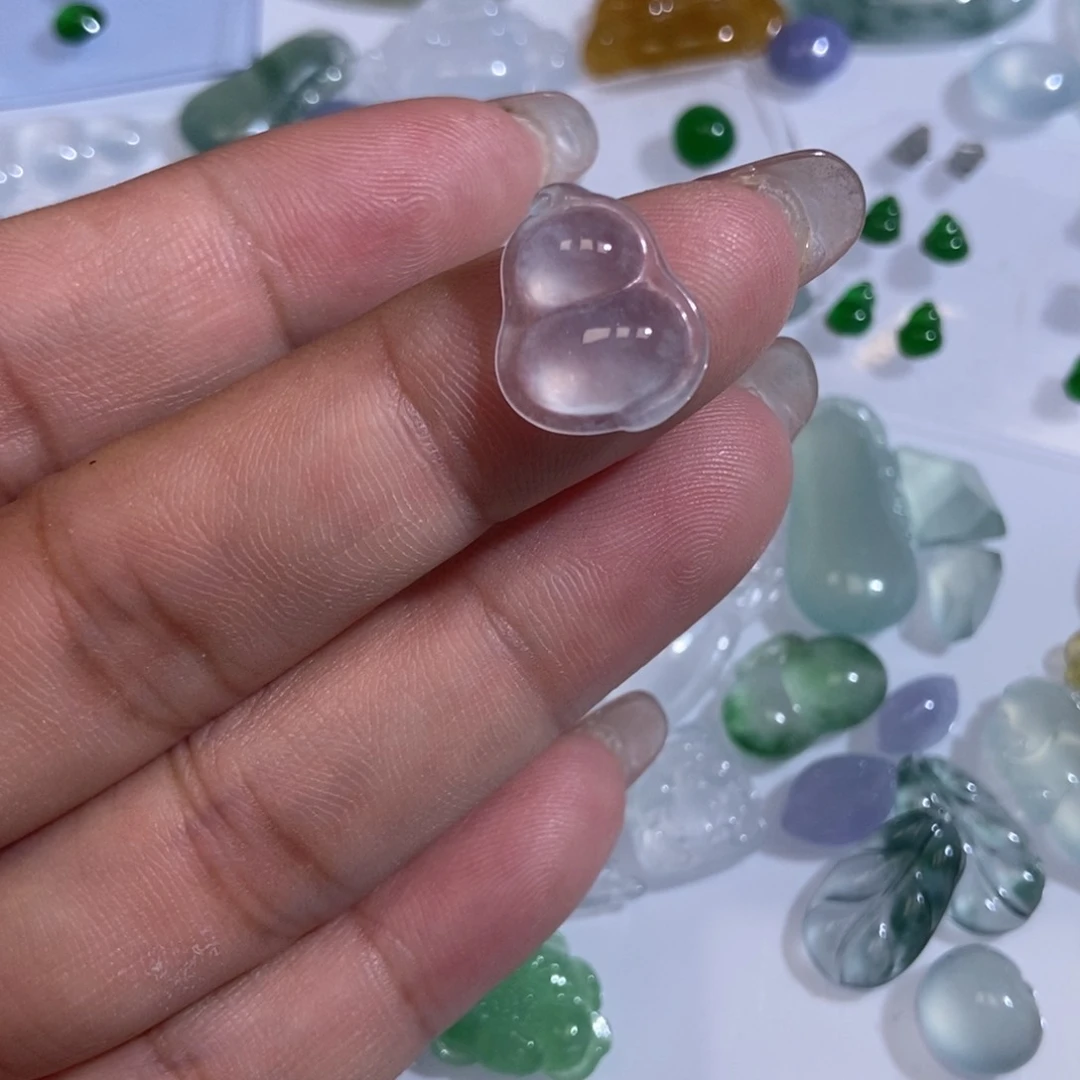 未镶嵌定制翡翠翡翠15.3/12.6/4