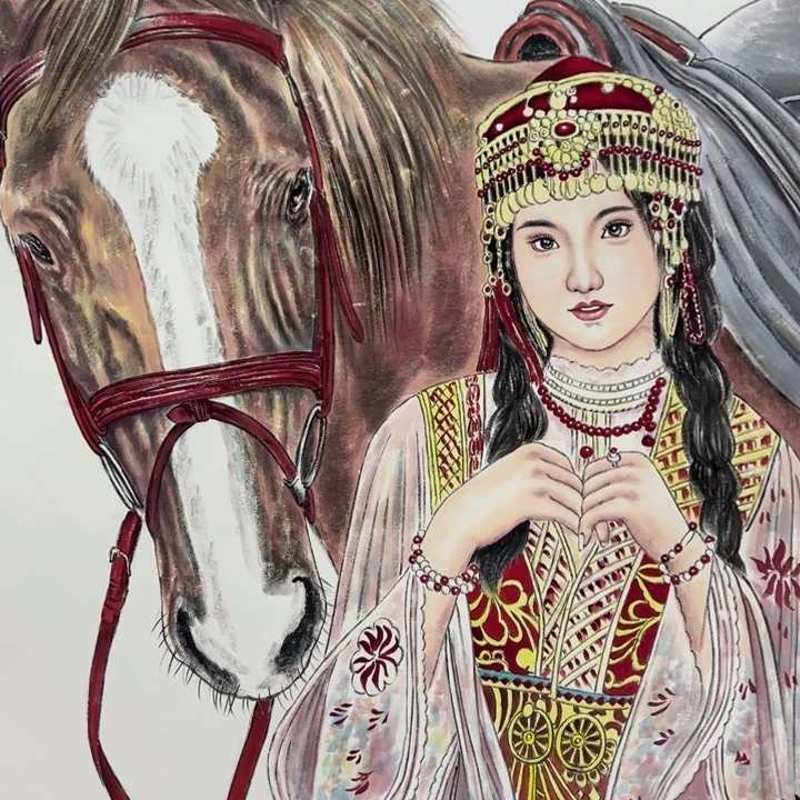 竖款晚上好，作品喜欢看看