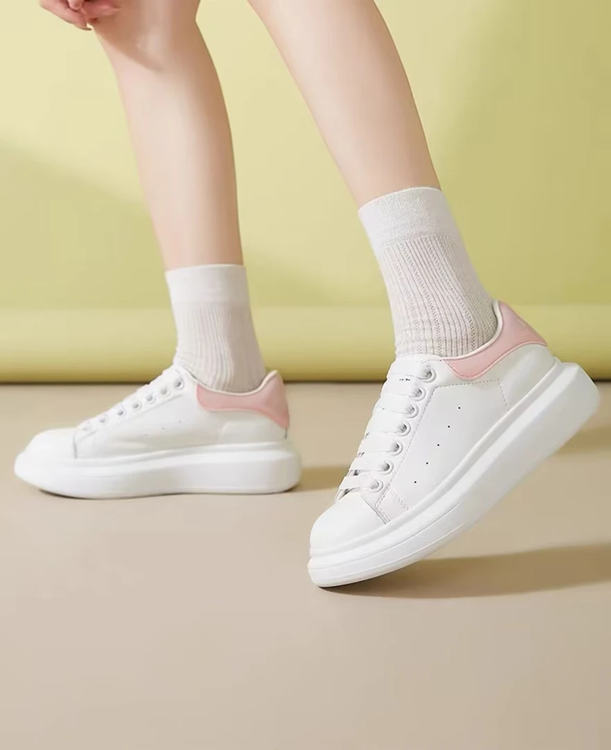 【2168】春季新款厚底小白鞋ins潮百搭小众韩系鞋