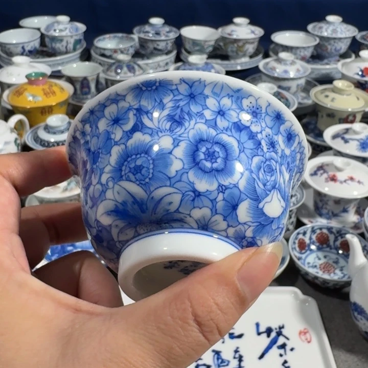 景德镇手工手绘杯