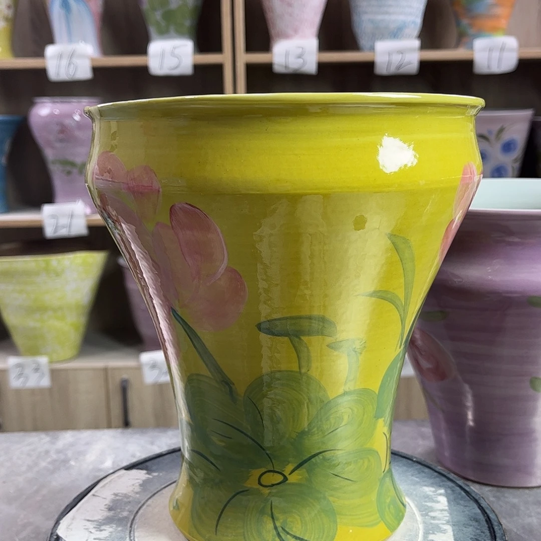 景德镇陶瓷花盆花盆