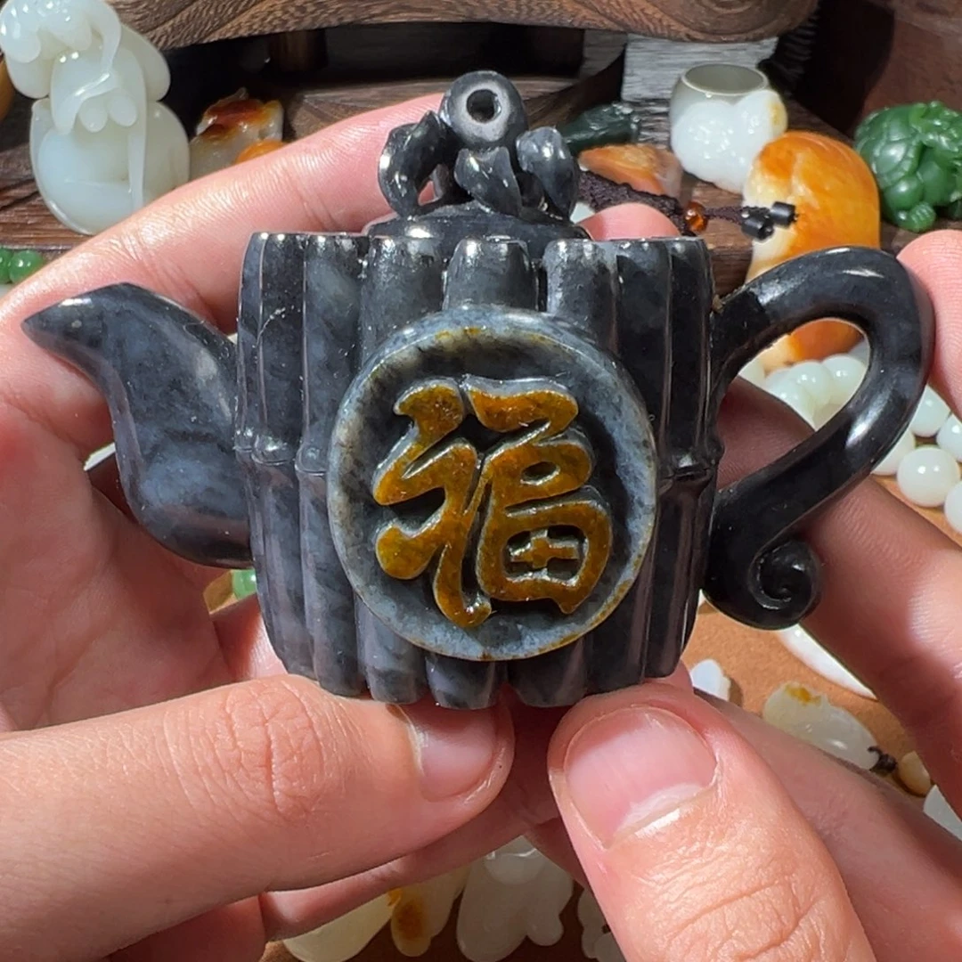 和田玉（子料）未镶嵌挂件