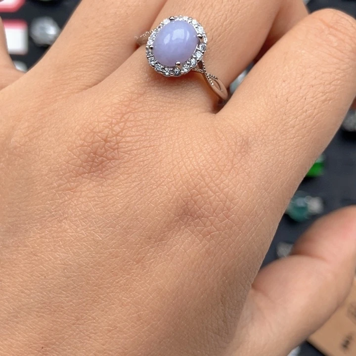 翡翠未镶嵌戒指戒指