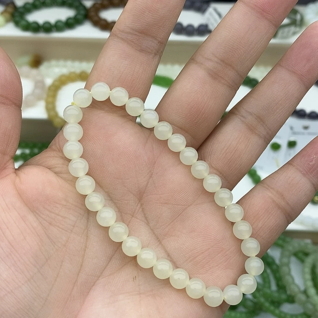 和田玉手链未镶嵌