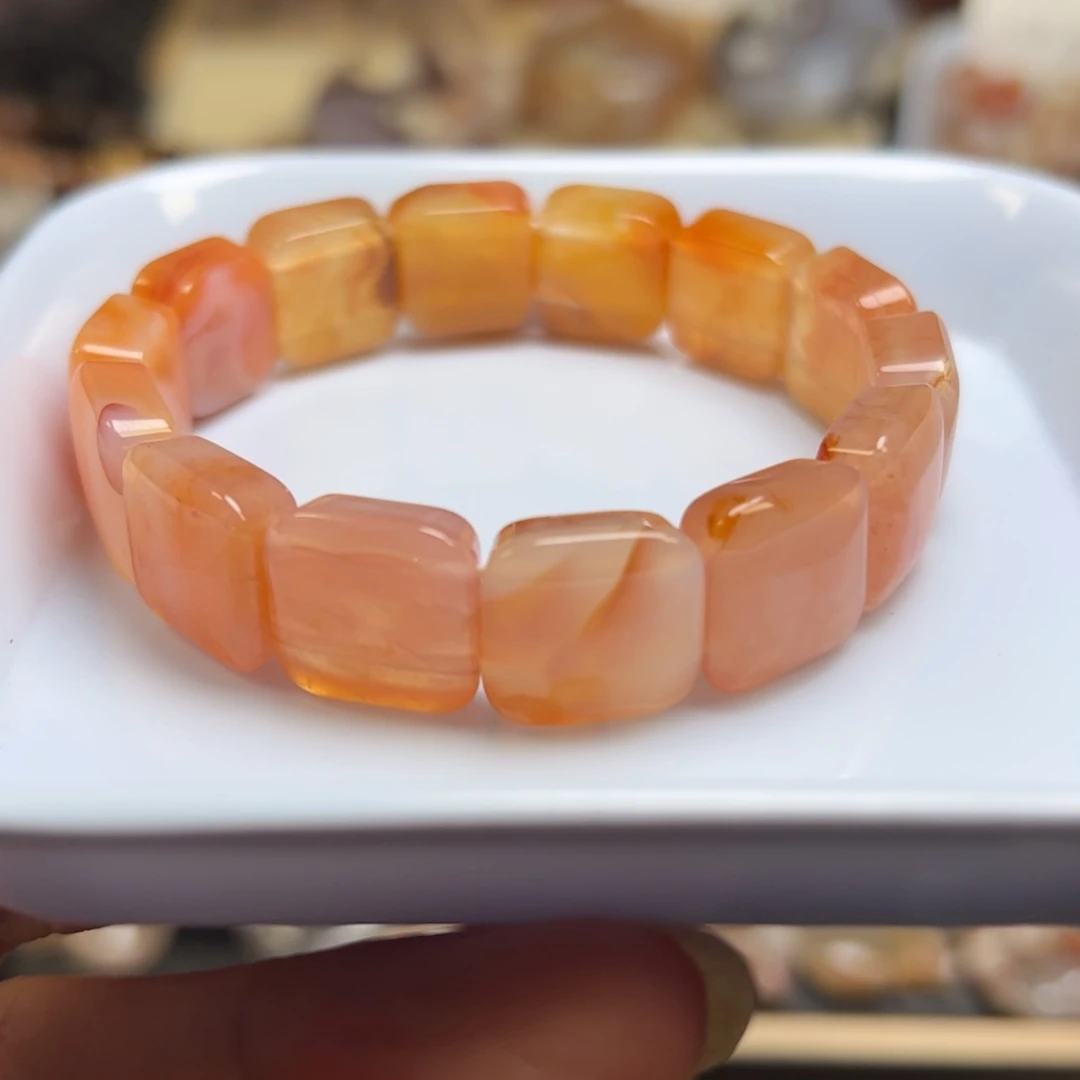 未镶嵌玛瑙/玉髓珠宝半成品