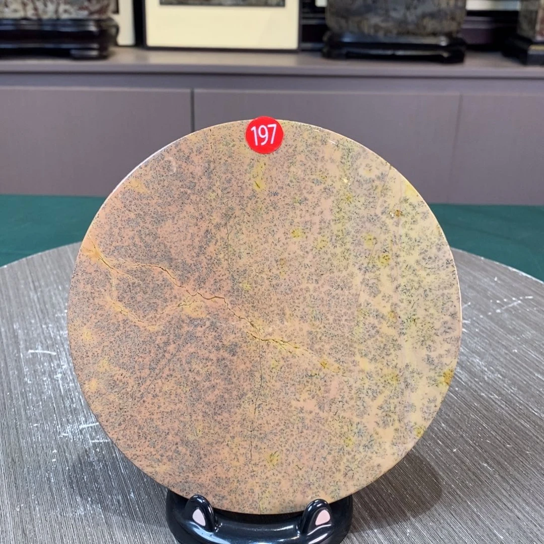 石材广西国画石草花石