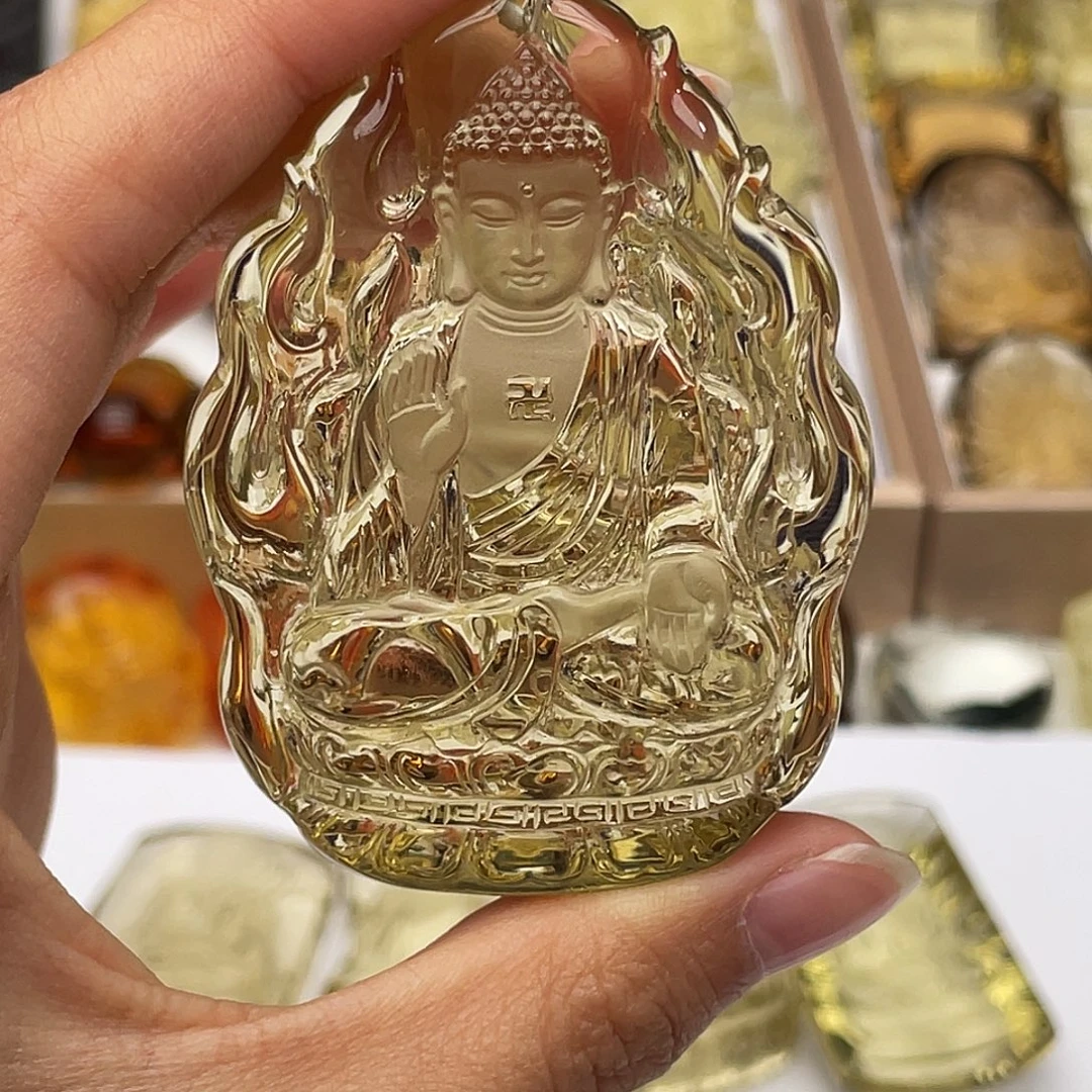 M***U颈饰未镶嵌水晶定制吊坠