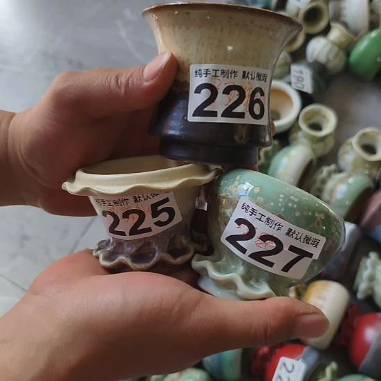 汪***贝景德镇手工高温陶瓷：福利盆不退不换