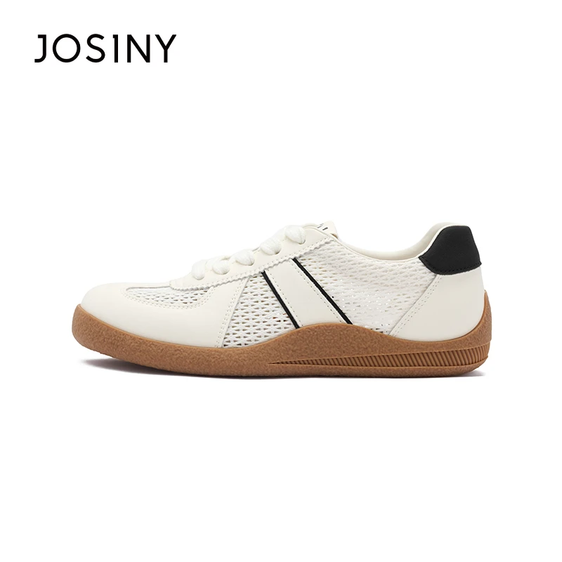 卓诗尼德训鞋2025夏季新款运动小白鞋女款休闲鞋舒适百搭复古德训