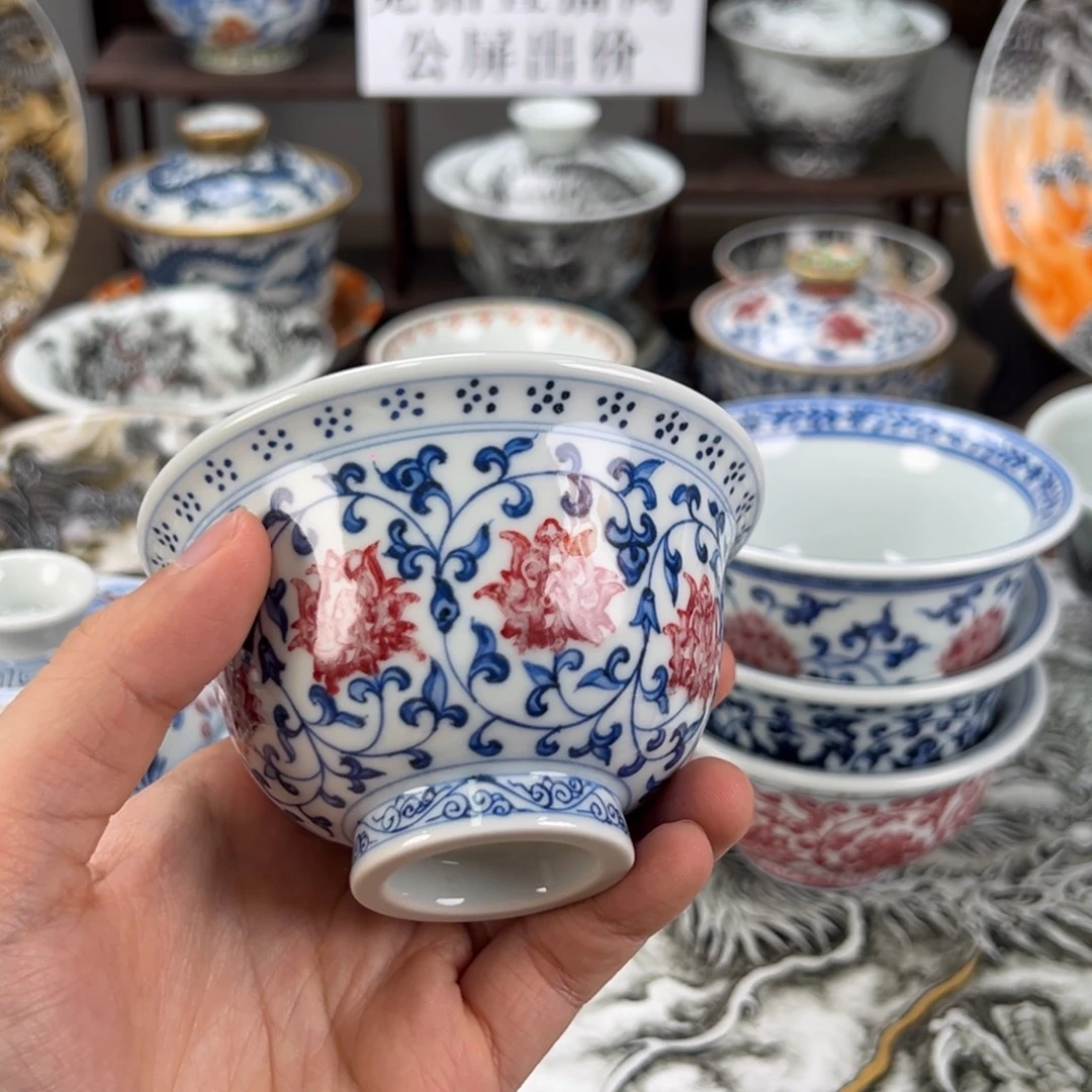 嘿***哟景德镇手工手绘陶瓷