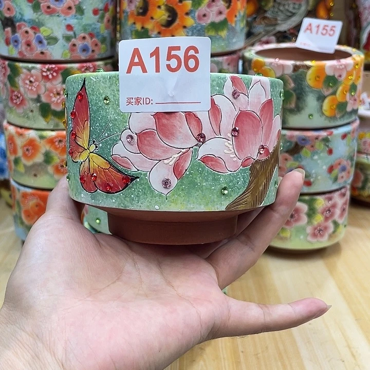 多肉花盆微瑕口不圆