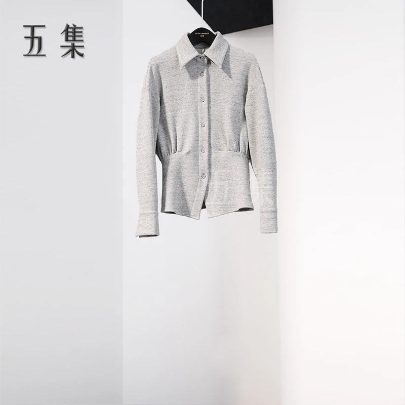 五集 埃及长绒棉 保暖加绒款 柔软舒适零压感收腰显瘦衬衫S6360