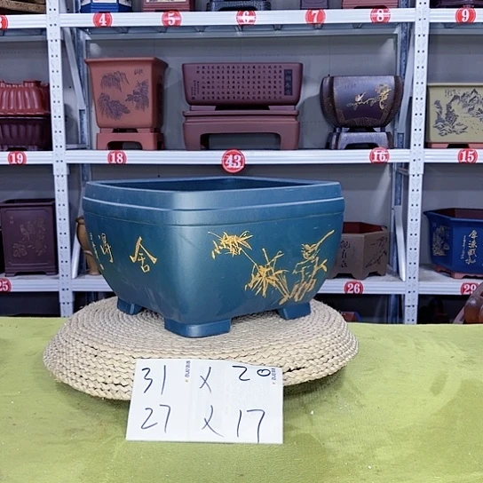 紫砂花盆宜兴紫砂厂