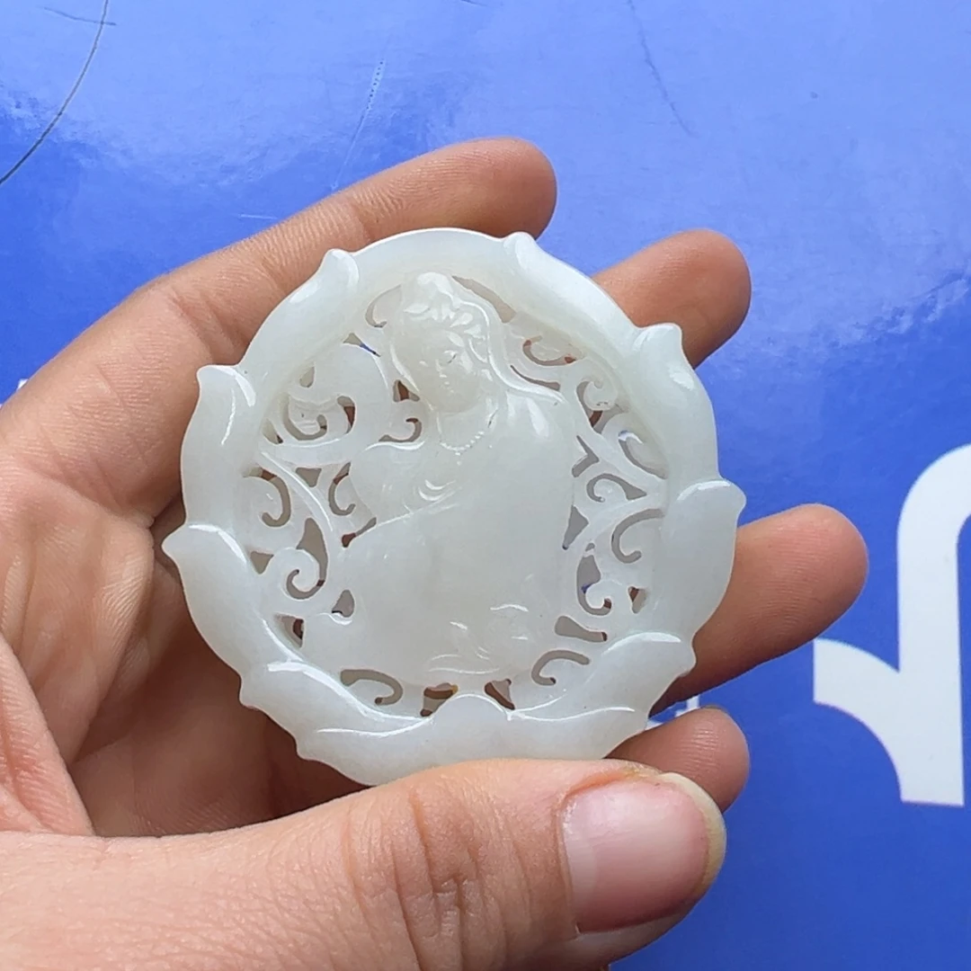 和田玉把件未镶嵌