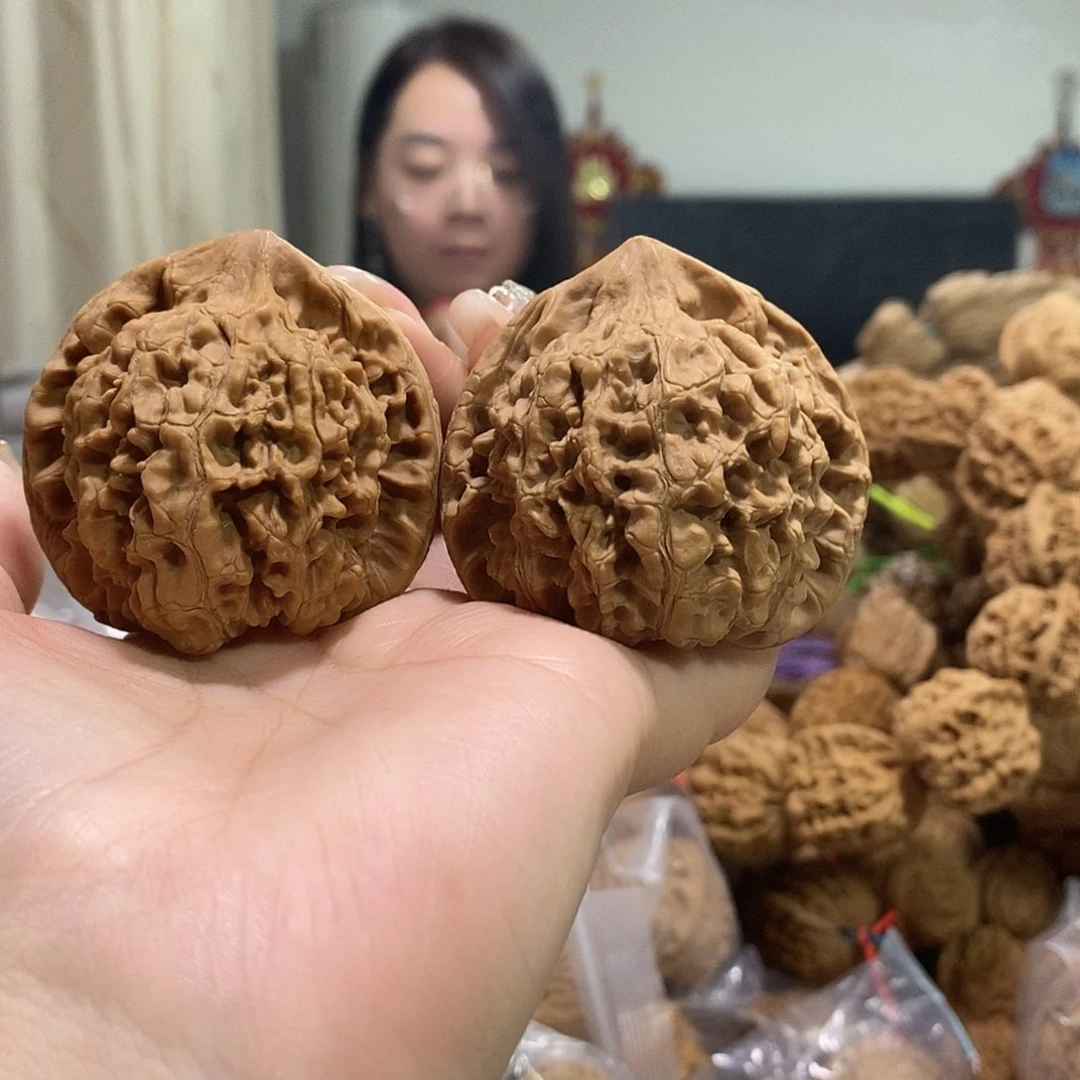 把件文玩核桃51官帽有反油