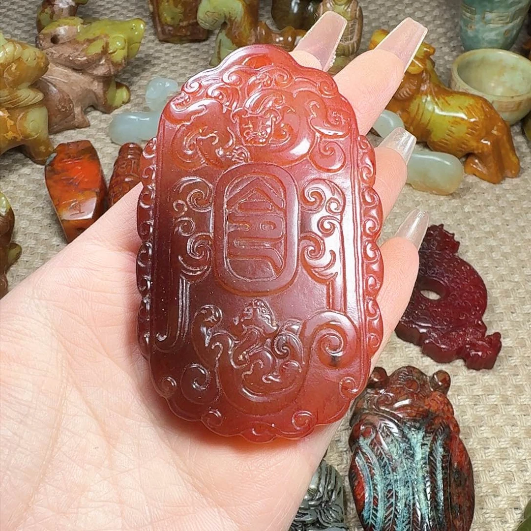 白玉菩提吊坠挂件