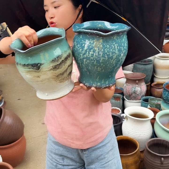 口18高20两个盆子 瑕疵