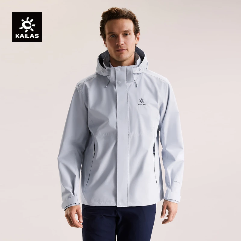 【新款】KAILAS凯乐石男款冲锋衣猎风Advanced户外防风防水夹克单层