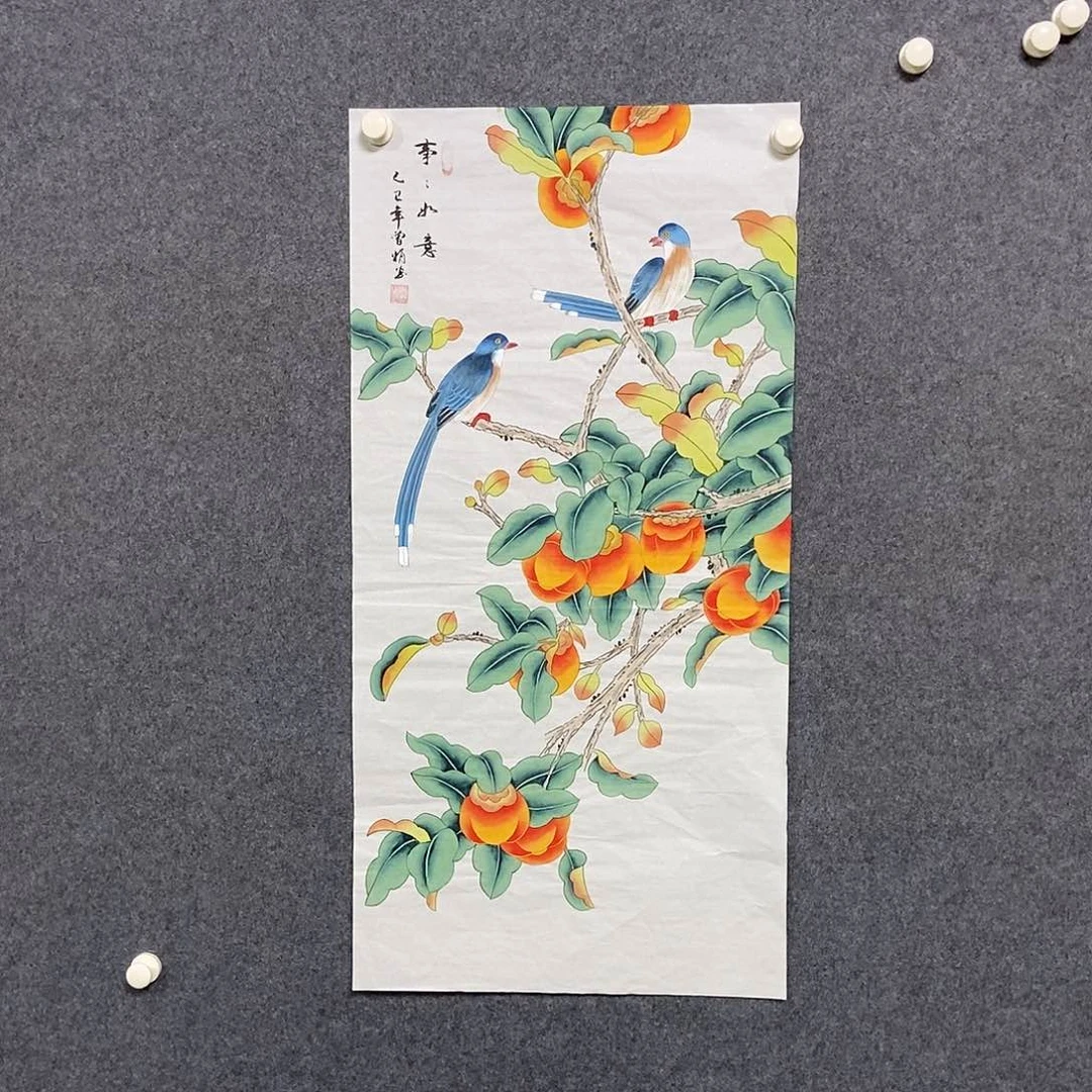 国画三尺工笔一幅