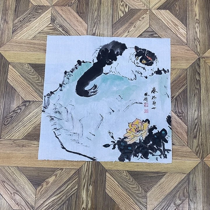 猫儿50*50大小作品