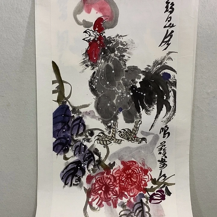 每***3国画书画作品多次参加全国书画大展