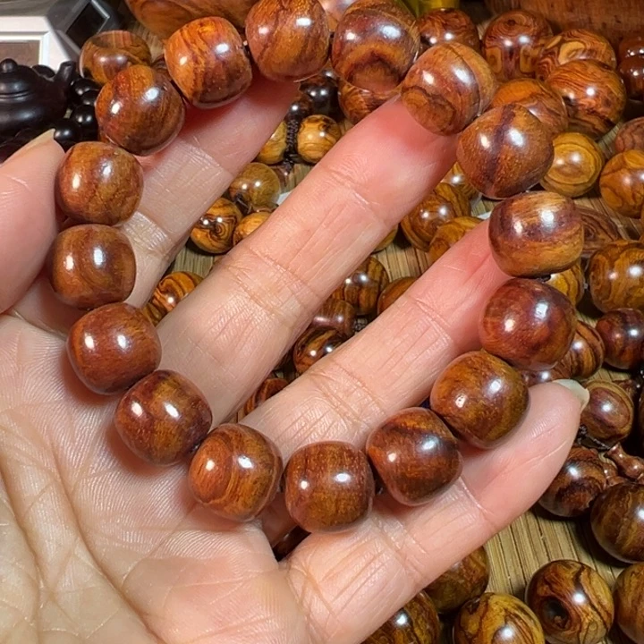 黄花梨/降香黄檀海南黄花梨老型珠13*14