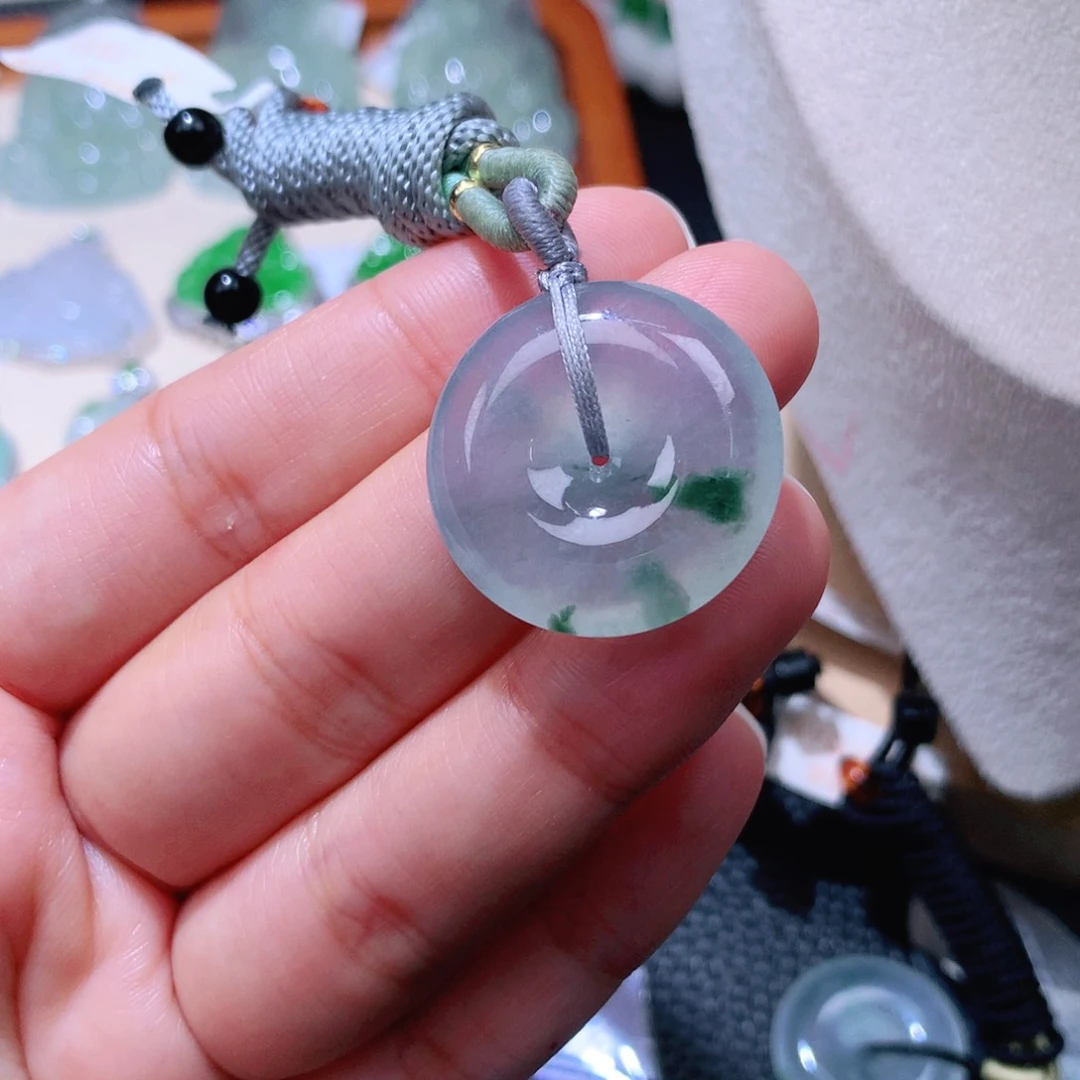 颈饰未镶嵌翡翠扣子25.2*6.1