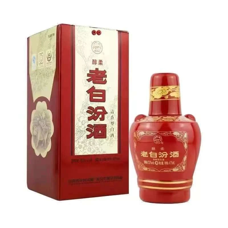 汾酒老白汾醇柔 清香型白酒 52度475ml