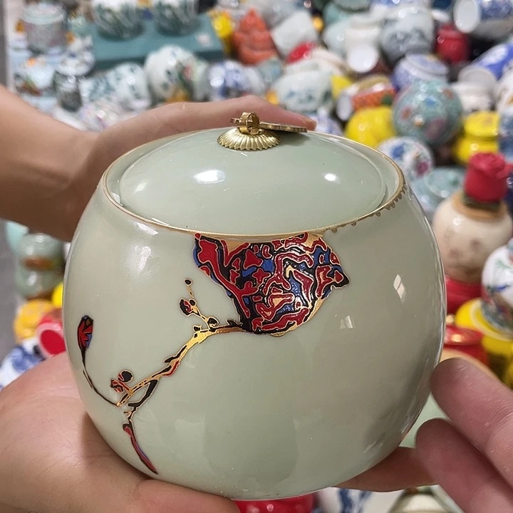 陶瓷罐茶叶罐密封罐