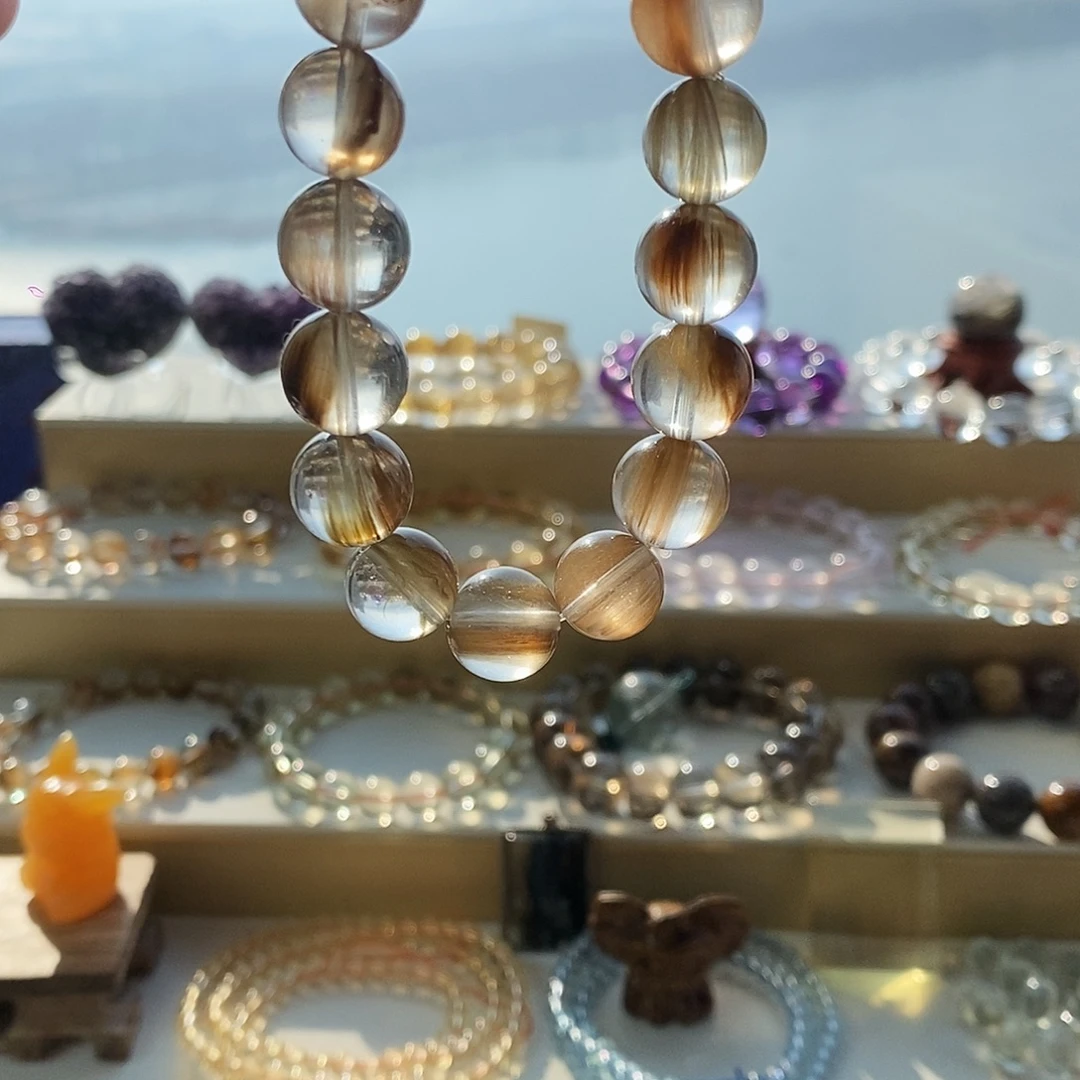 一***憨手链未镶嵌水晶巴西红线兔毛水晶