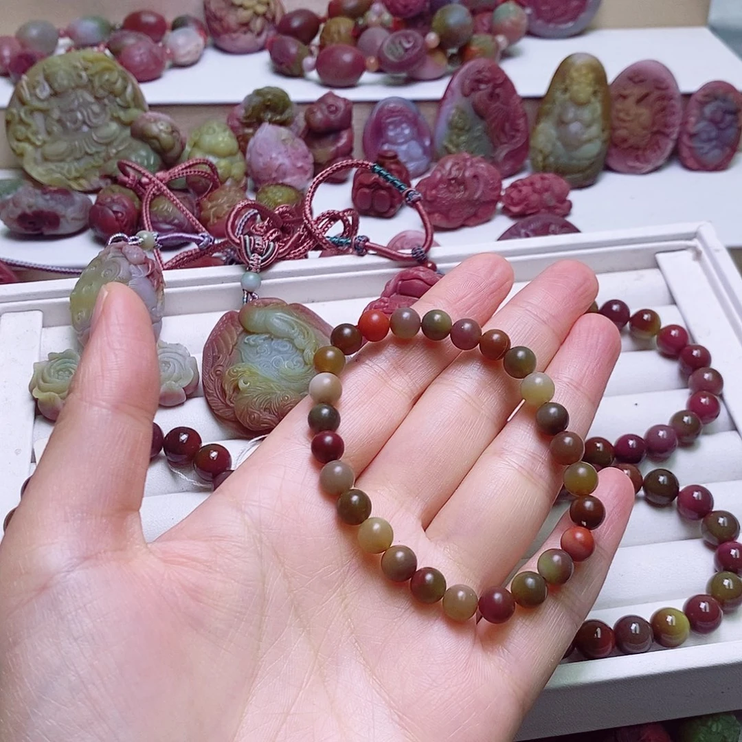 玛瑙/玉髓未镶嵌手链