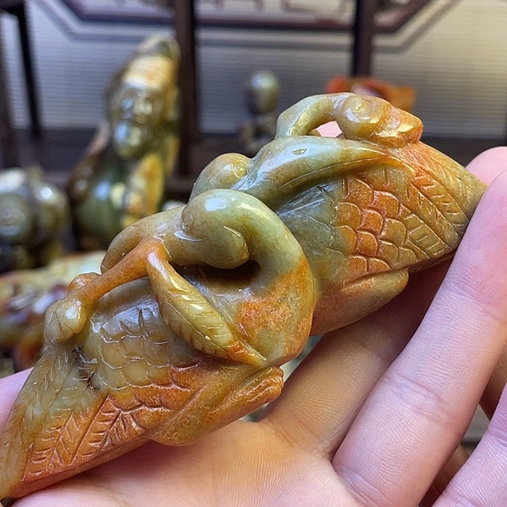 未镶嵌和田玉（糖玉）挂件