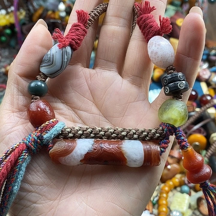 玛瑙/玉髓项链未镶嵌项链