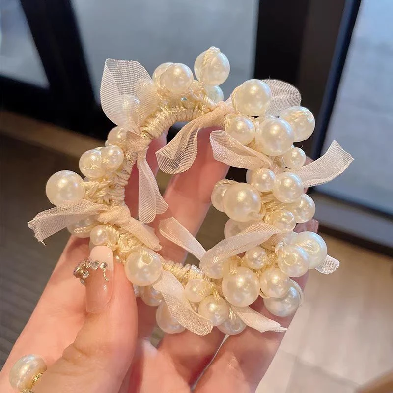 韩系韩系橡皮筋气质时尚百搭简约ins超仙清新韩版少女