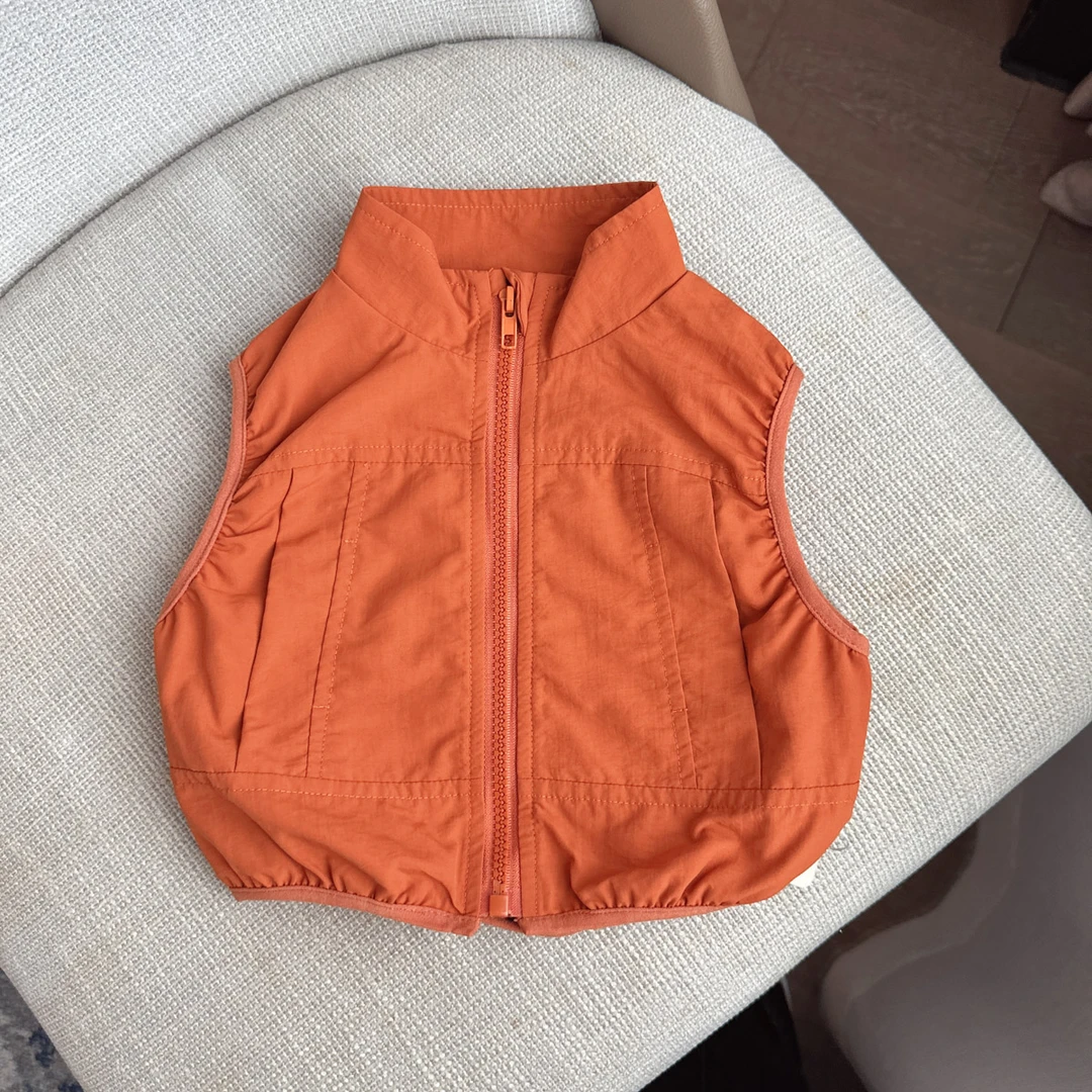 【防风马甲背心 小乐妈咪】宝宝春秋儿童装婴儿无袖上衣马甲背心B28