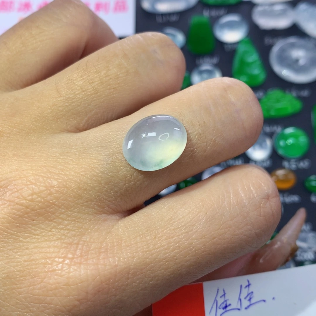 翡翠颈饰未镶嵌纯天然缅甸A货翡翠