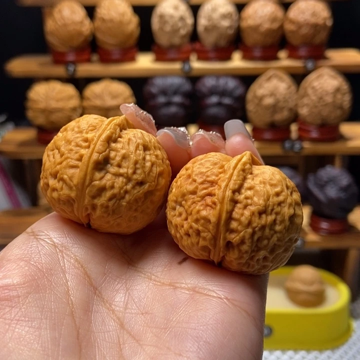 吊坠文玩核桃石奎43