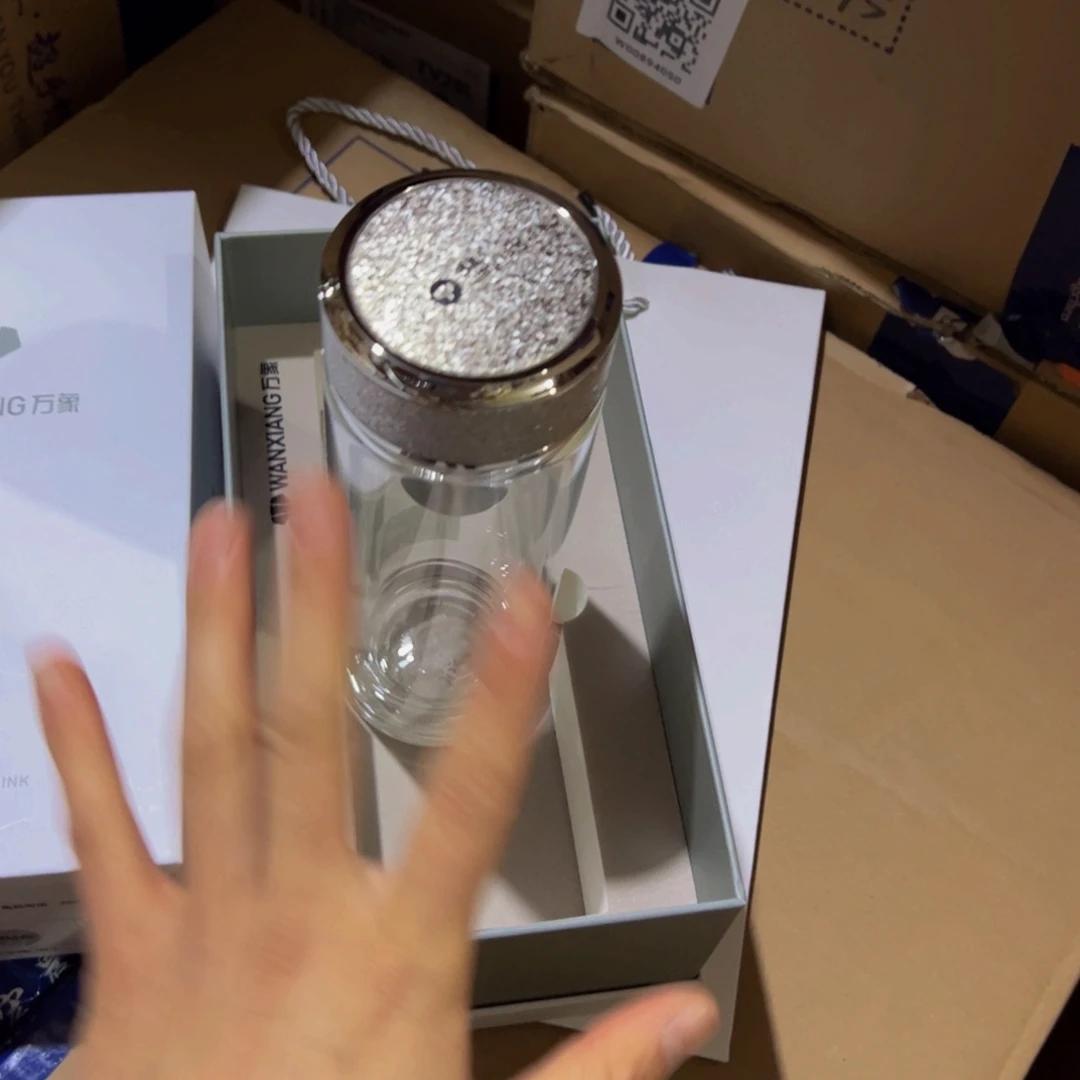 Tv27百双层玻璃杯360➕牛奶杯