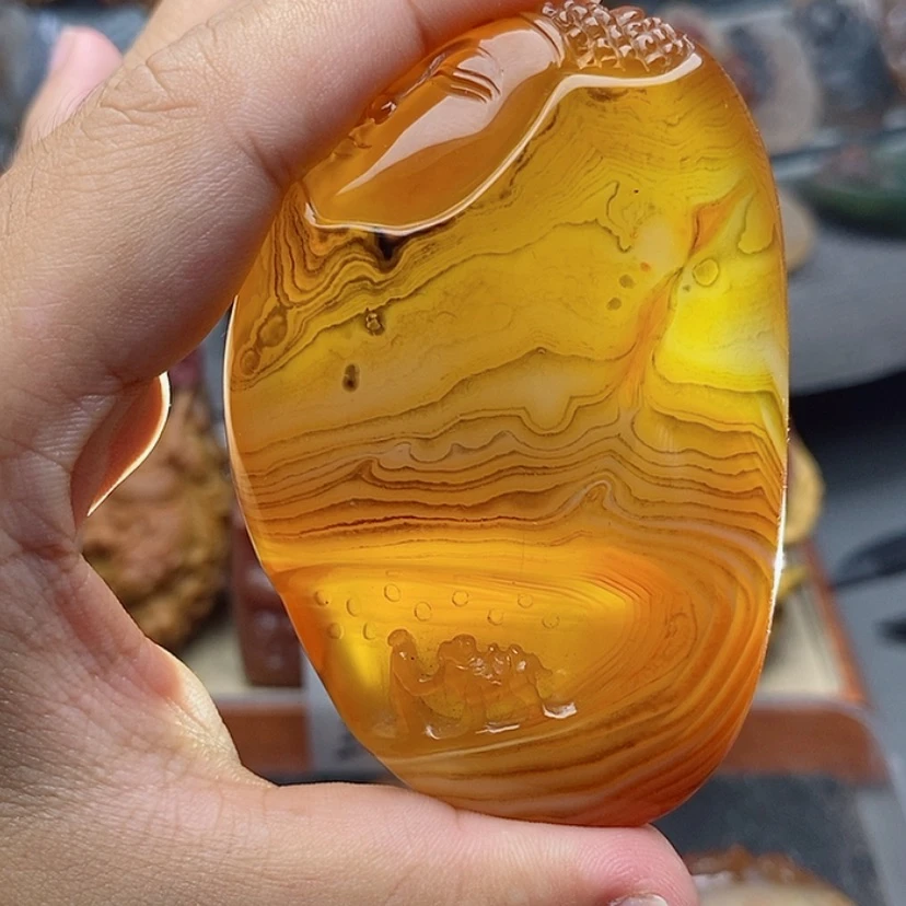 【闪购商品】未镶嵌吊坠定制玛瑙