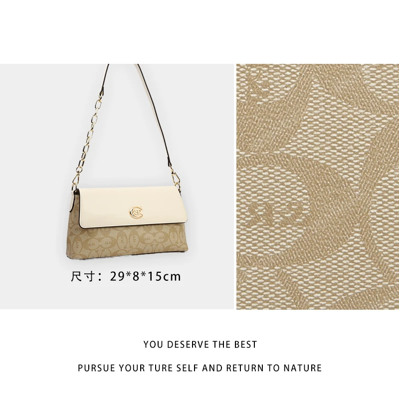 【尚恩CC】BF-66398-象牙白-轻奢时尚百搭新款女包