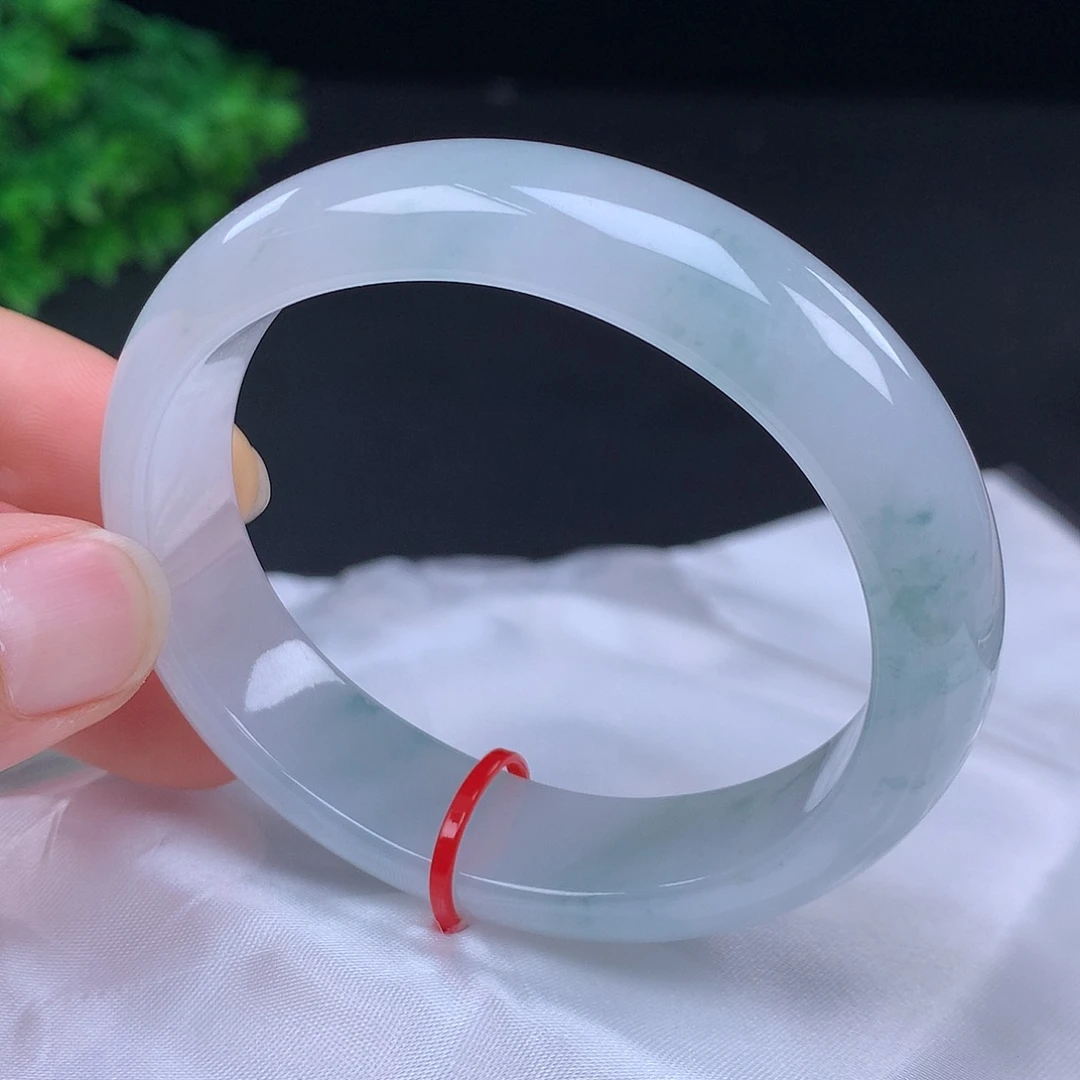 翡翠未镶嵌手镯54贵妃680015