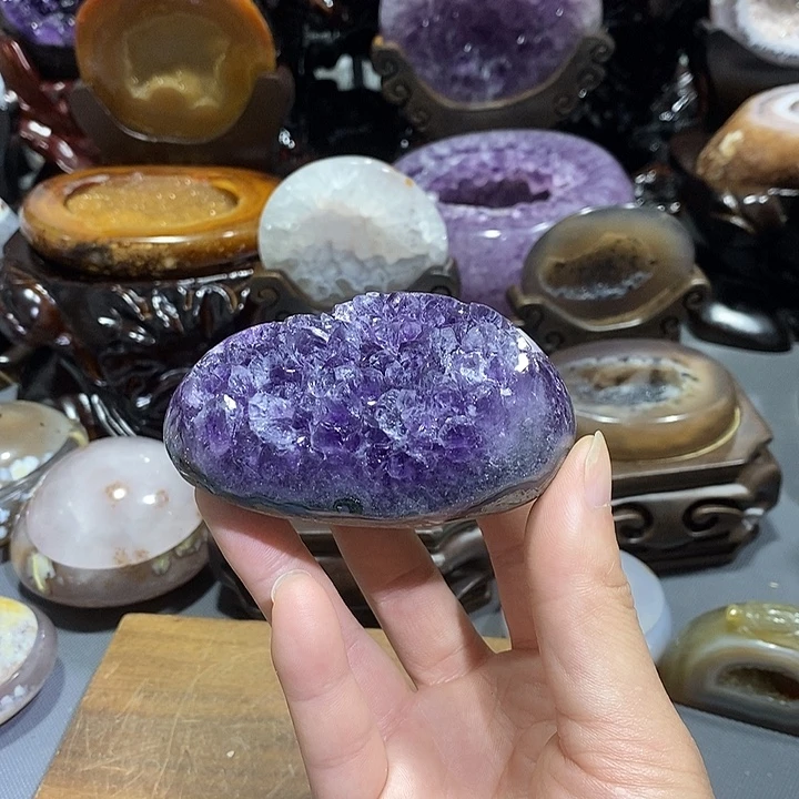 摆件未镶嵌紫晶紫晶