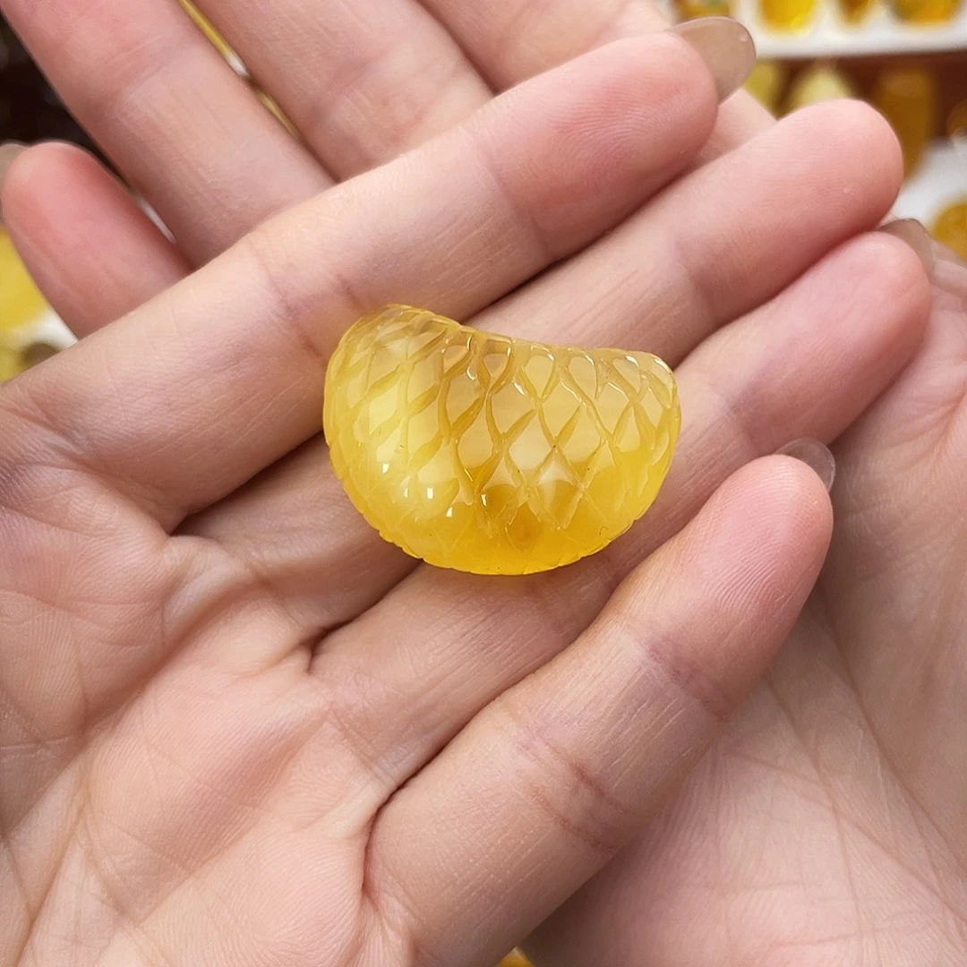 琥珀未镶嵌吊坠(不含链)