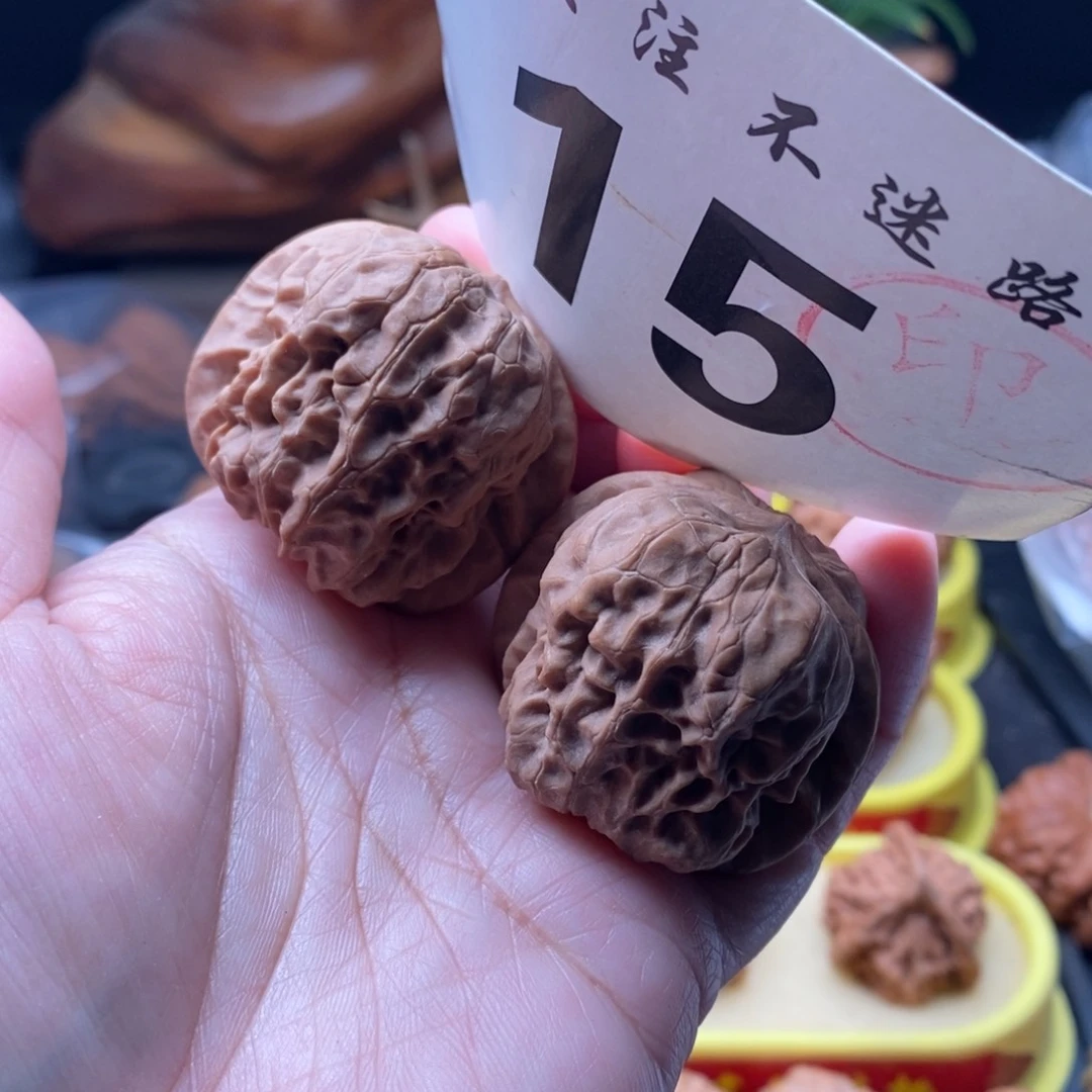 把件文玩核桃40全品达摩